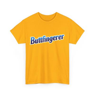 Buttfingerer Meme Lustig Urkomisch Buttfingerer Nüsse Riegel T-Shirt