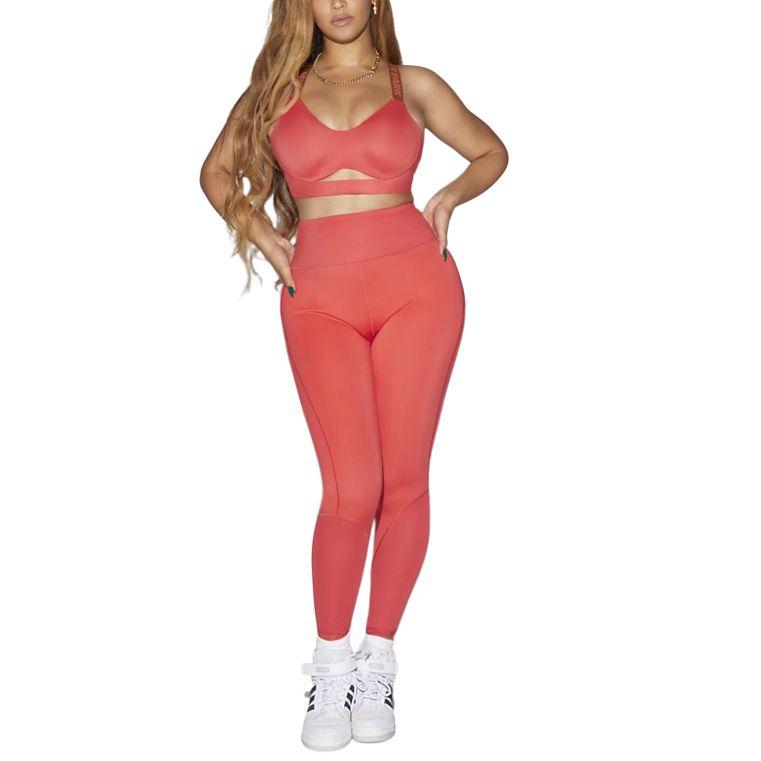 Adidas Ivy Park Color Block Letter Comfortable Soft Skin-Friendly Bra Women underwear Pink GT9000