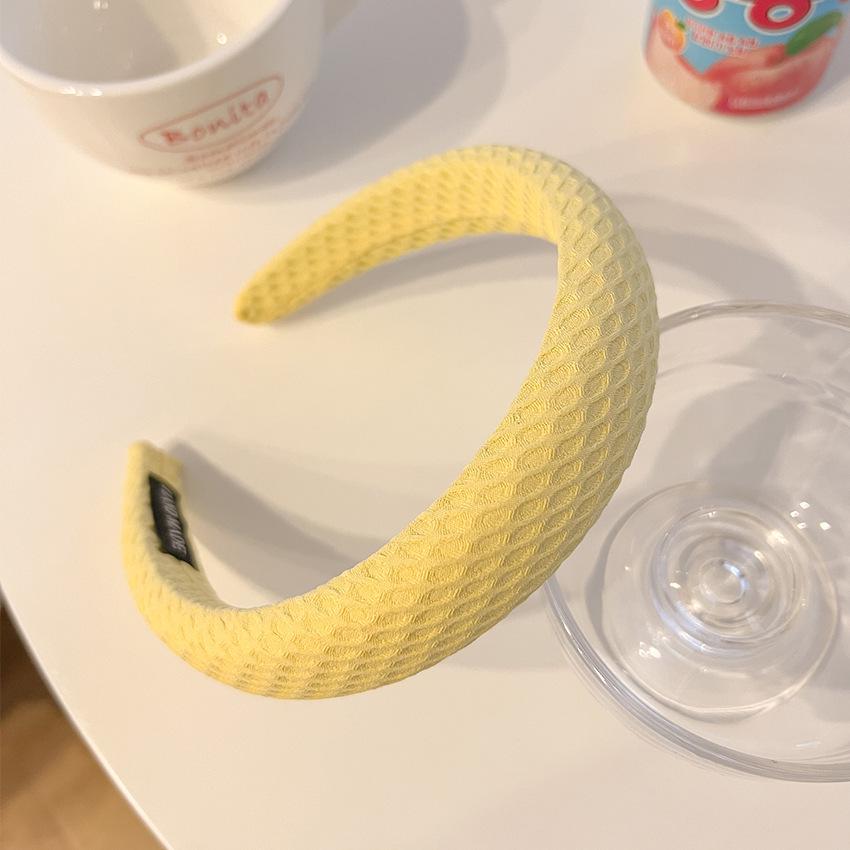 Women's High-End Crown Headband: Sponge Hair Accessory for Face Wash