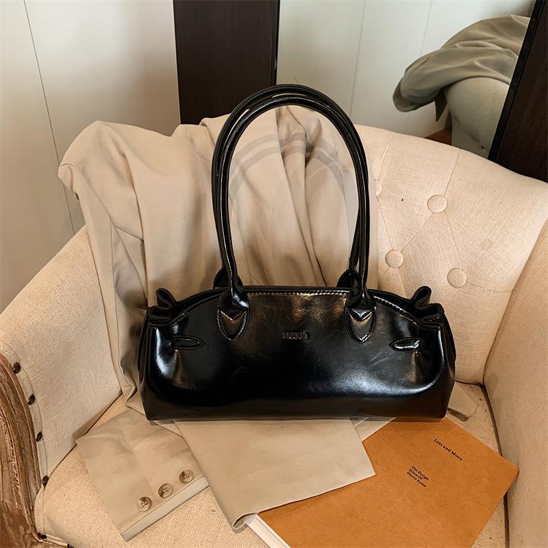 Premium textured small bag women's new summer versatile shoulder underarm bag fashionable portable baguette bag