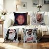 Rapper Lil Durk Deep Thoughts Office Cushion Pillowcase Car Cushion Cover45X45CM Lumbar Pillowcase Sofa Pillowcover