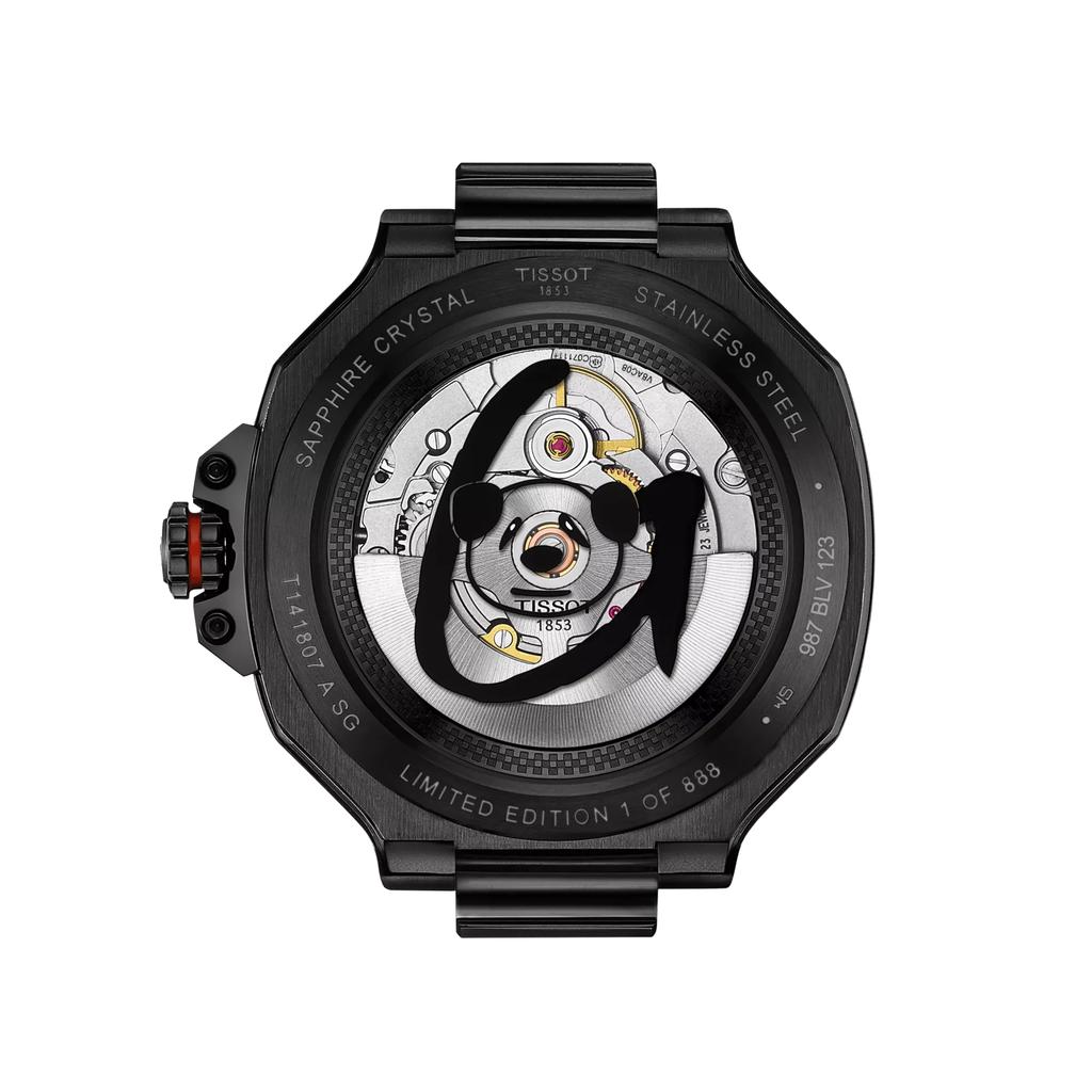 Tissot black Dial Men's Fashion Watch T141.807.37.057.01
