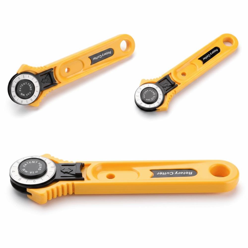 1pcs 28mm Roller Wheel Cutter Handheld Cloth Cutter Accessories Rotary Cutter  DIY Projects