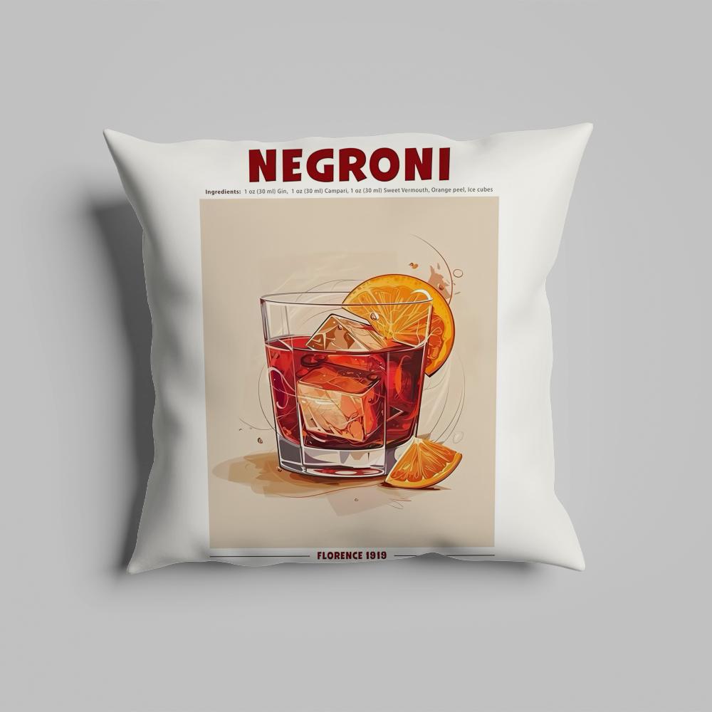 Pillow Case luxurious home office, sofa decorative Multi sized car seat cushions, pillowcases Negroni Cocktail