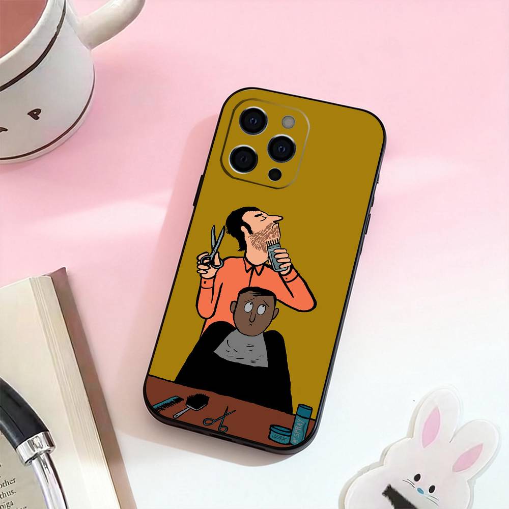 J-Jean Art J-Jullien Phone Case Silicone Soft For IPhone 17,16,15,14,13,12,11,XS,Plus Pro Max