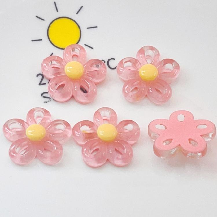 Blumen Anhänger für DIY Armband Halskette Schmuckherstellung Zubehör Zubehör