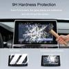 For Jeep Compass 2019-2023 Car Interior console Radio LCD display screen Anti scratch tempering glass Anti blue light film refit