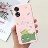 For Oppo A78 4G CPH2565 Cover Cute Astrinaut Black Cat Flower Liquid Silicone Phone Case For OPPO A78 5G Oppo A38 CPH2579 Bumper