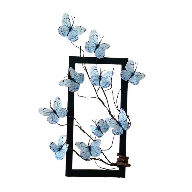 1 Set Simulation Schmetterling Blume DIY Künstliche Blumenschmuck Tischdekorationen Mehrere Optionen verfügbar