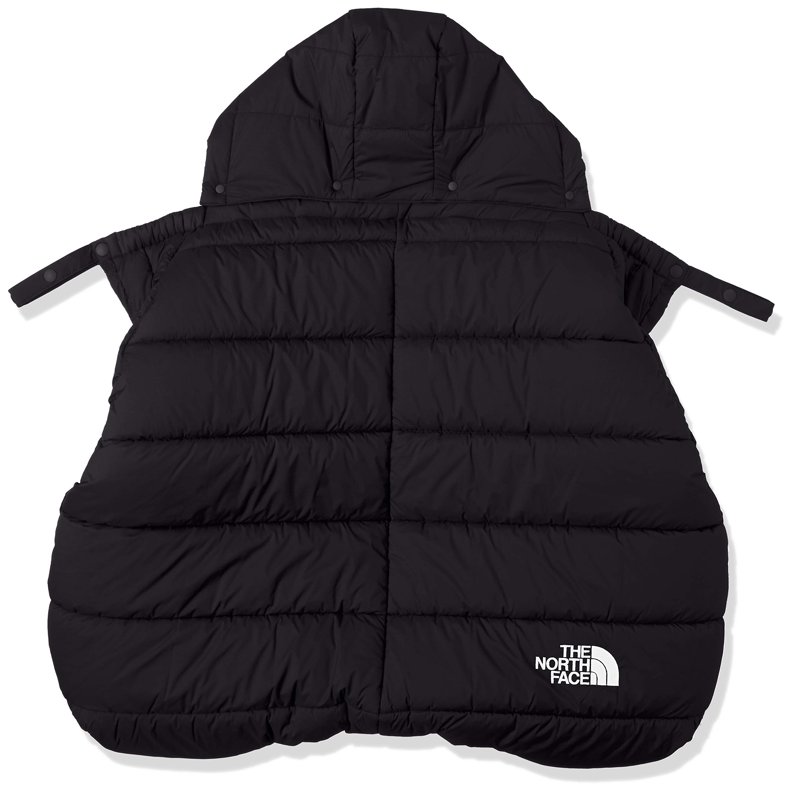 

The North Face Baby Shell Suitable for Baby Carriers and One Size Blanket, Strollers, Insulated, Water-Repellent, Black, чёрный