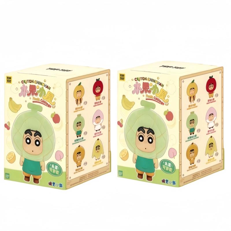 Crayon Shin-Chan Fruit Cottage Series Plush  Cute Shin-Chan Pendant Doll Bag Decoration  Surprise Plaything Gifts