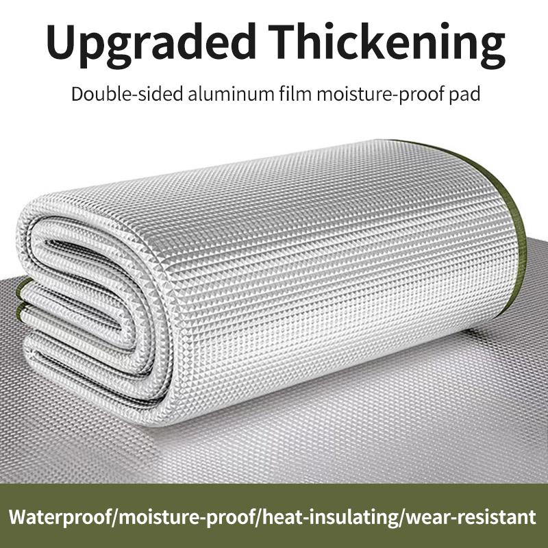 Outdoor Portable Picnic Mat Camping Foam Foil Mat Camping Tent Picnic Pad Moisture-proof Beach Mat Aluminum Film Foldable