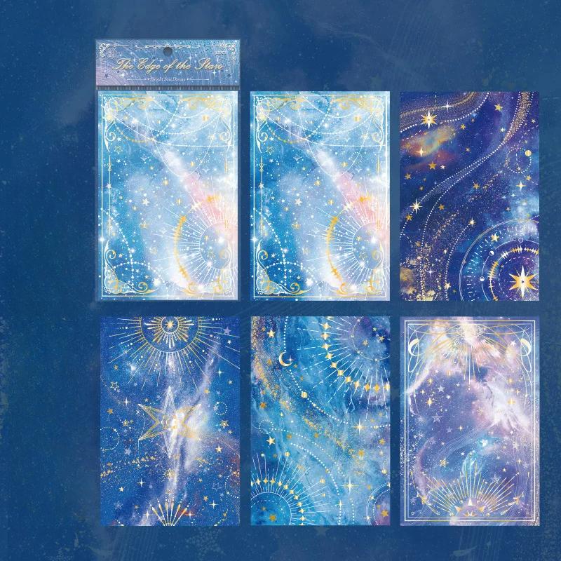 

15 шт. INS Dreamy Sky Theme Материал Бумага DIY Дневник Альбом Фон Декоративная Бумага Для Карточек Ручной Работы Товары Для Поделок