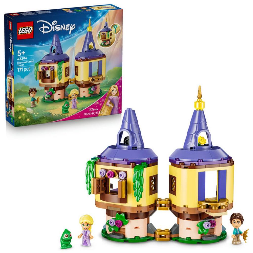 LEGO | Disney Princess 43294 La Tour de Raiponce - Jeu de Construction des 5 ans - Cadeau