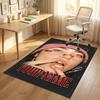 Personalized Crystal Velvet Carpet,Billie Eilish Custom Printed Name, Plush Area Rug For Home Indoor Decor