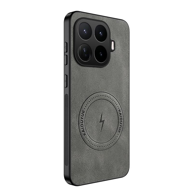 For Xiaomi 17T Pro Vintage Business Phone Case Cover Sheepskin Leather Magnetic Case Xiaomi 17T Wireless Case Xiaomi 17 Pro Max
