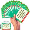 English 50 Piece Table Topic Cards Family Conversation Border Hit Gatherings 4-bidden Words Game