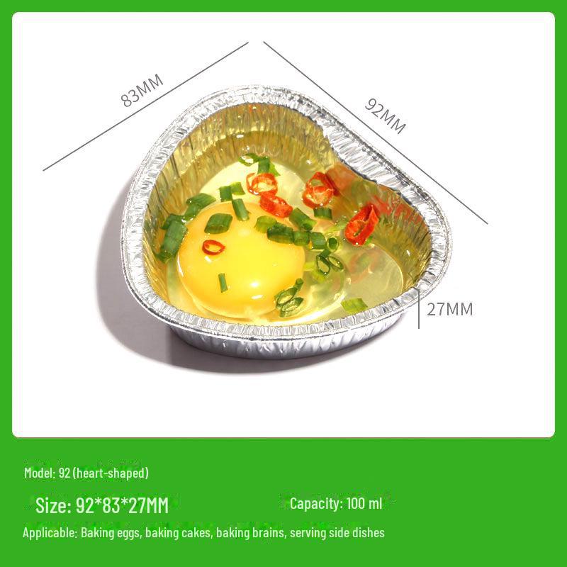 Disposable Shrimp Egg Tart Tin Molds - Steamer Paper Cups for Steamed Cakes