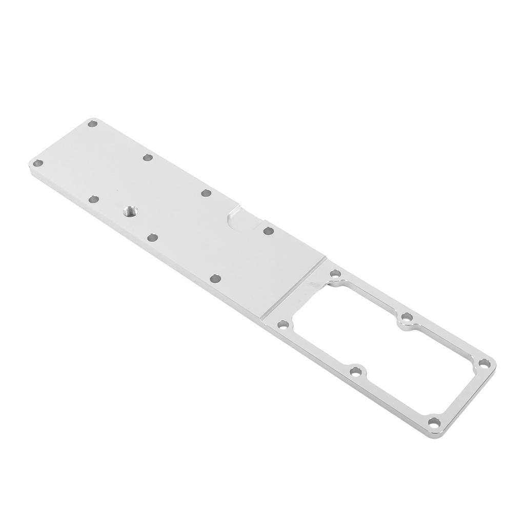 Intake Manifold Plenum Grid Heater Delete Plate Billet Aluminum Replacement for Dodge Cummins 6.7L 2500 3500 2008‑2017