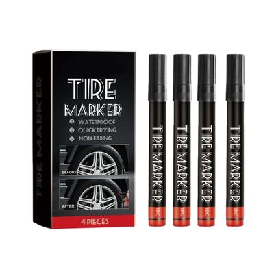 Abrasion Resistant Tire Paint Labeling Markers Tool Fade Proof Long Lasting High Coverage Markers For Bike Maintenance
