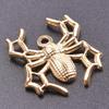 Punk Animal Charm Butterfly Spider Insect Pendant Stainless Steel Charms For Jewelry Making Supplies Real Gold Plated Breloques