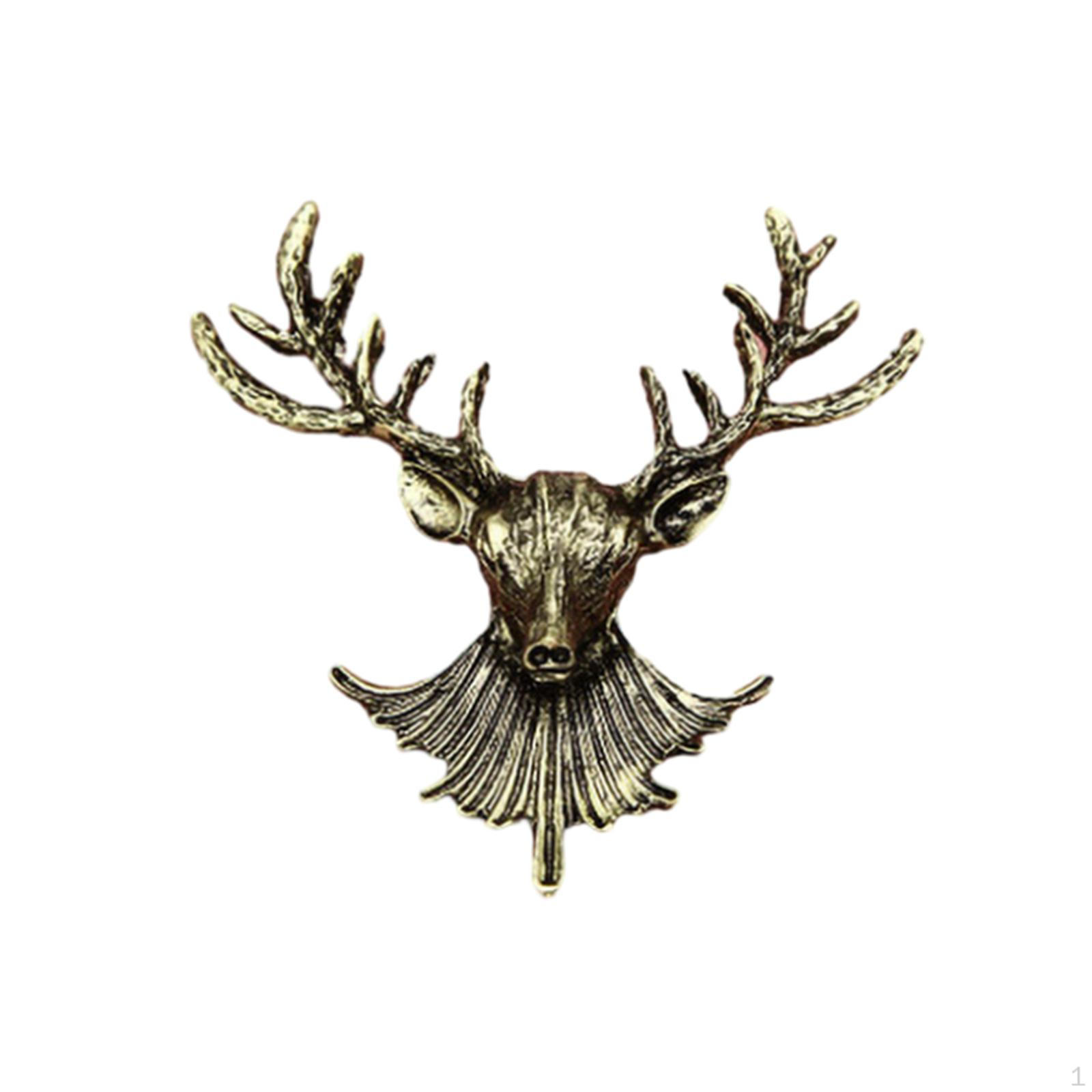 

Christmas Brooch Pin Alloy Scarf Pins Xmas Decorations Lapel Jewelry for Party бронзовий