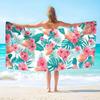 A 27.5-55-inch Kitchen Cloth, Floral Beach Towel, Bath Towel, Suitable for Use In Sports, Spa, Yoga Els, and Gyms At Home Kit
