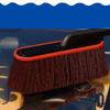 Car Duster Detailing Brush Scratch Free Washing Mop with Extendable Handle for Auto Exterior Interior Cleaning Brown