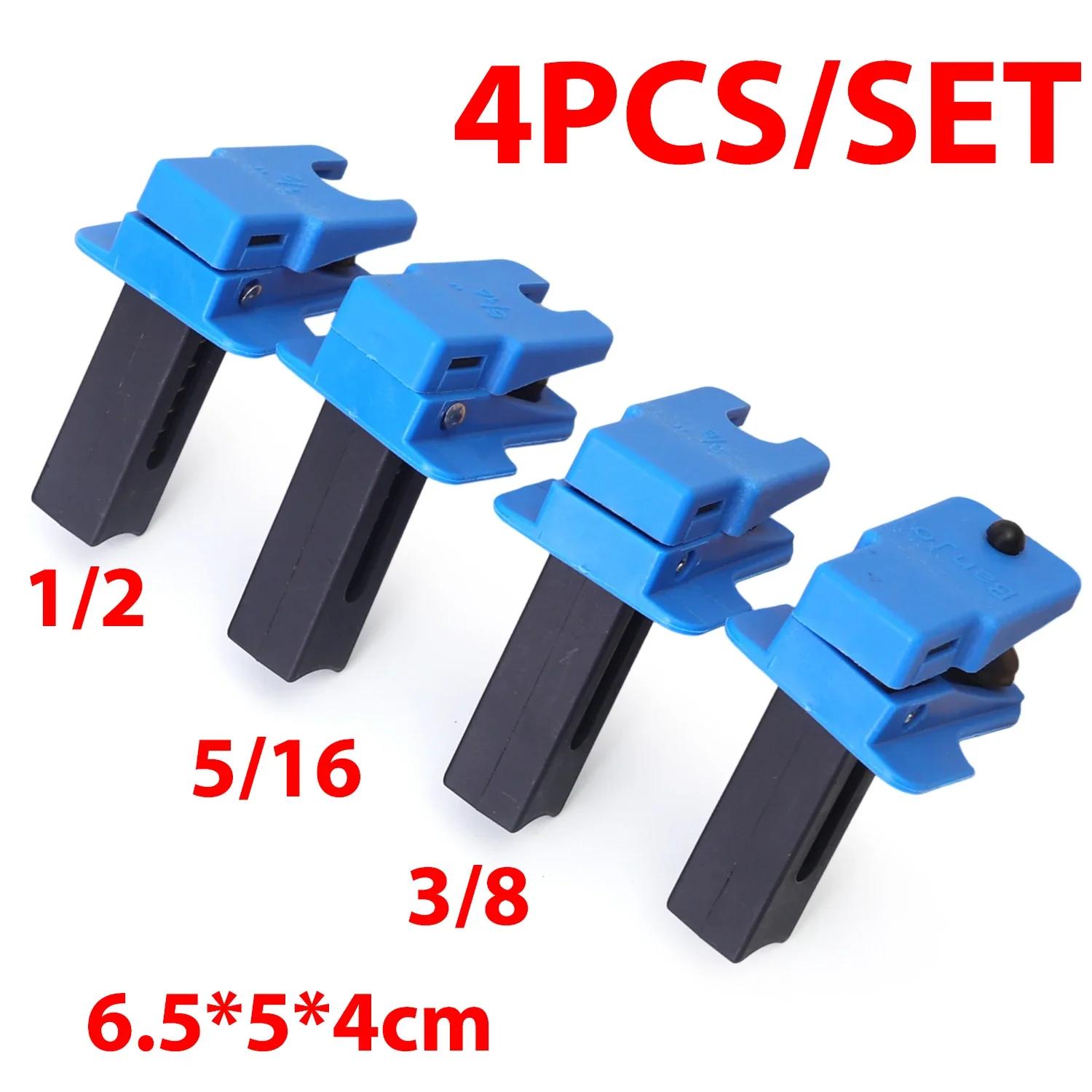 

4pcs/set Auto Brake Oil Brakes Caliper Pipe Plug Tool Auto Brake Caliper Piston Seal Plug Tool Prevent Oil Leakage Line Plugs синий