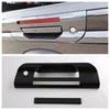 For Ford Ranger 2024 Rear Door Handle Bowl Frame Cover ABS Matte Chrome Tailgate Strips Trims Car Styling Accessories
