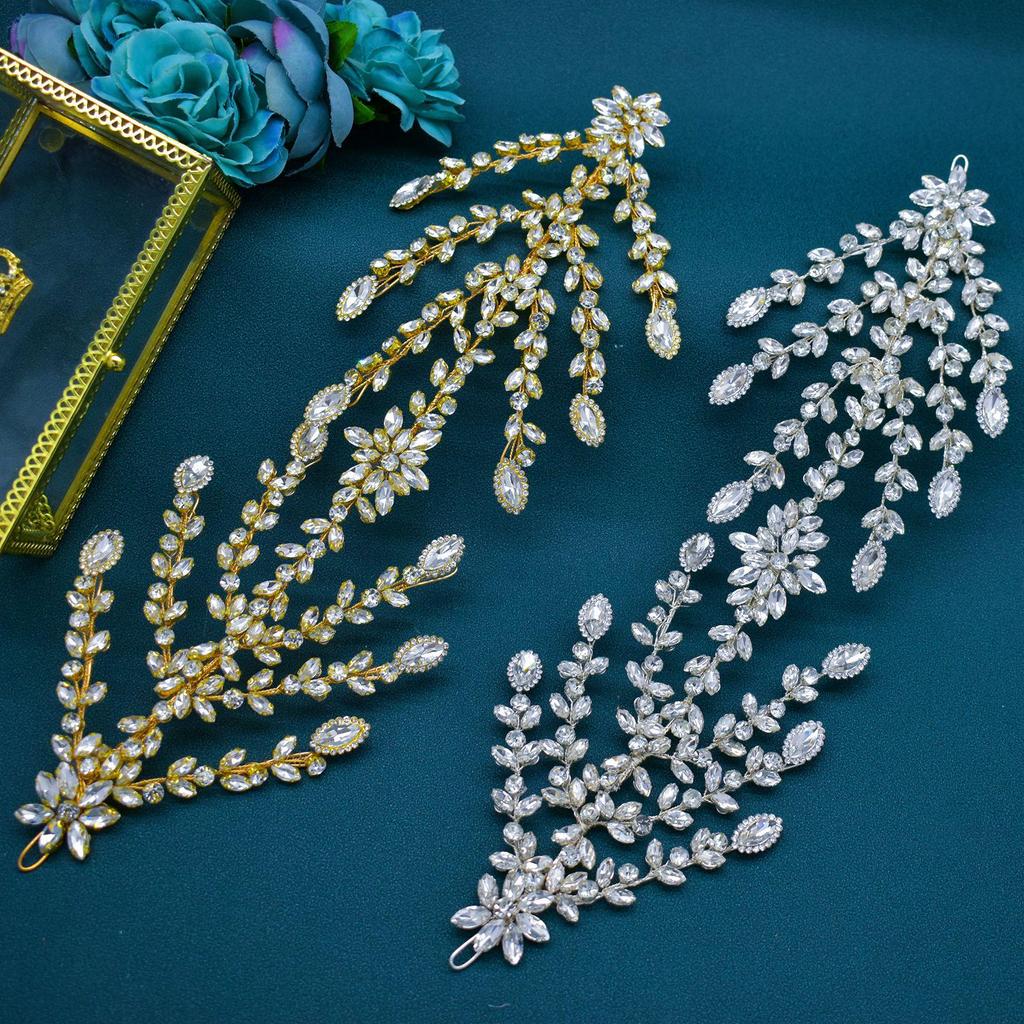 Handmade Rhinestone Bridal Headband for Updo Hairstyles - Wedding Party Accessories DZ083
