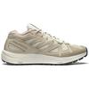 SALOMON Odyssey 1 Leather Advanced Shock Absorbing Slip Resistant Durable Low Top Outdoor Functional Shoes Unisex Shoes Light-Khaki 417522