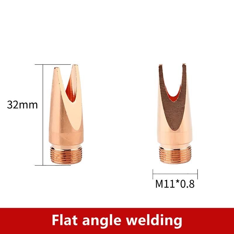 Laser Welding Nozzle HRLASER WSX H32 M11 Welder Wire Feeder Copper Nozzles 1.0/1.2/1.6 Wire Guide Tools For K1M A2M HD21