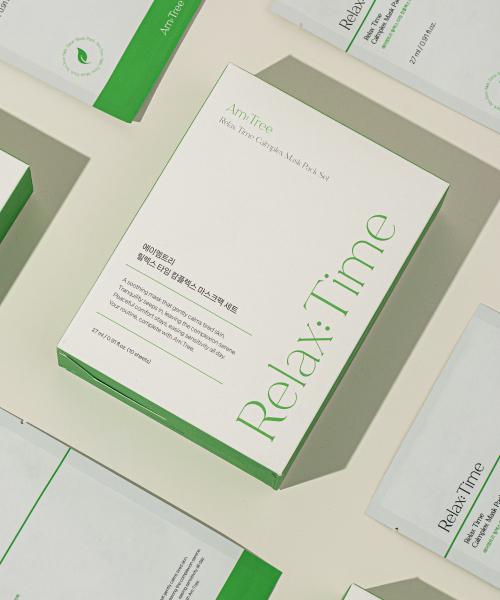 AM Tree High-Moisture Essence Balance Sheet Mask (10 Sheets, 4 Types)