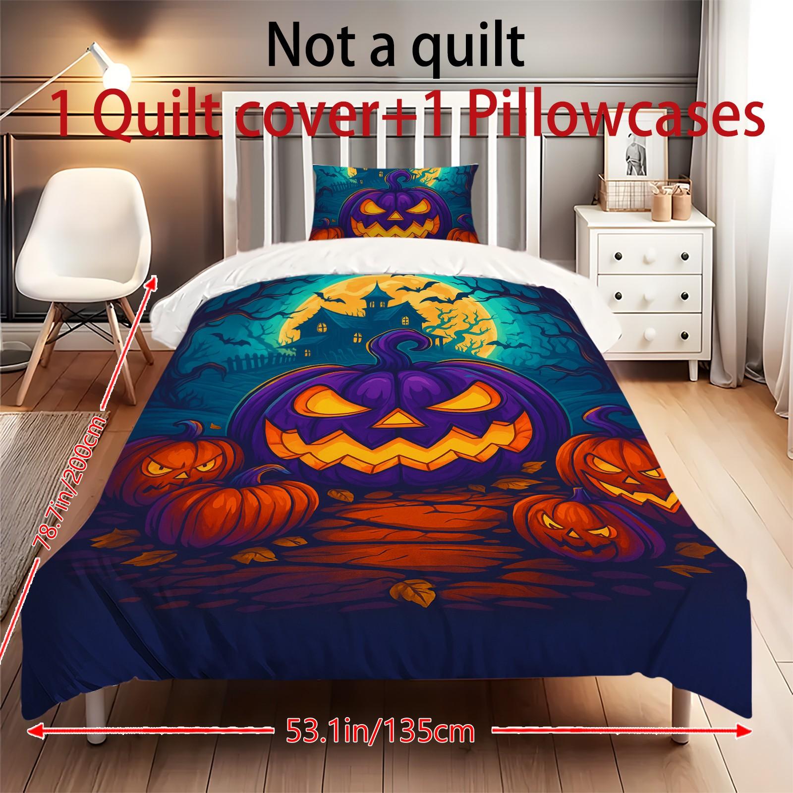 

Пододеяльник с принтом рождественских украшений. Супермягкая матовая микрофибра для двуспальной кровати. Удобный комплект с застежкой-молнией и 2 наволочками. One Size