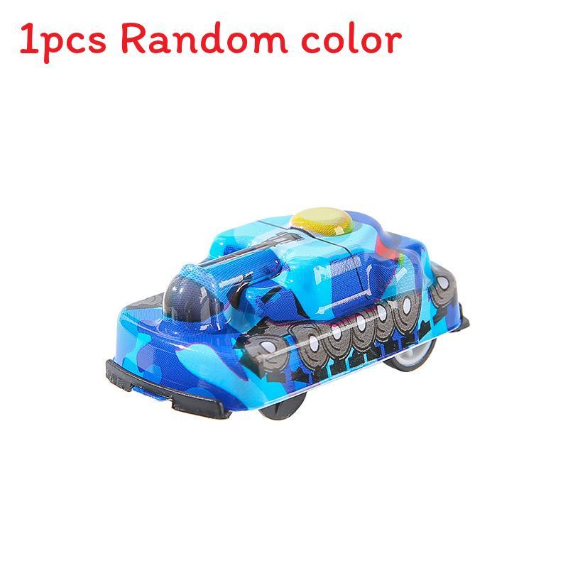 Simulation Mini Inertia Colorful Tank Children Toys For Kids Playroom
