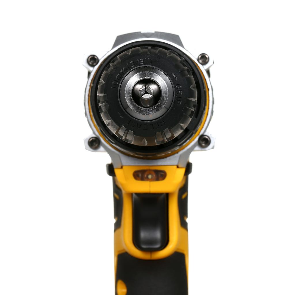 Zestawy wkrętarek akumulatorowych z 2 akumulatorami Ręczna wiertarka elektryczna 21 V z 38-calowym uchwytem bezkluczowym