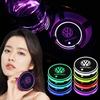 2pcs LED Luminous Car Water Cup Holder Coaster Lamp for Volkswagen VW Golf 6 7 MK4 TSI TDI Magotan B5 B6 B7 GTD Touareg PassatKD4