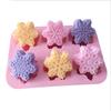 6 Holes Handmade Soap Silicone Mold Various Aromatherapy Candle Molds DIY Handmade Baking Cake Chocolate Ice Mold