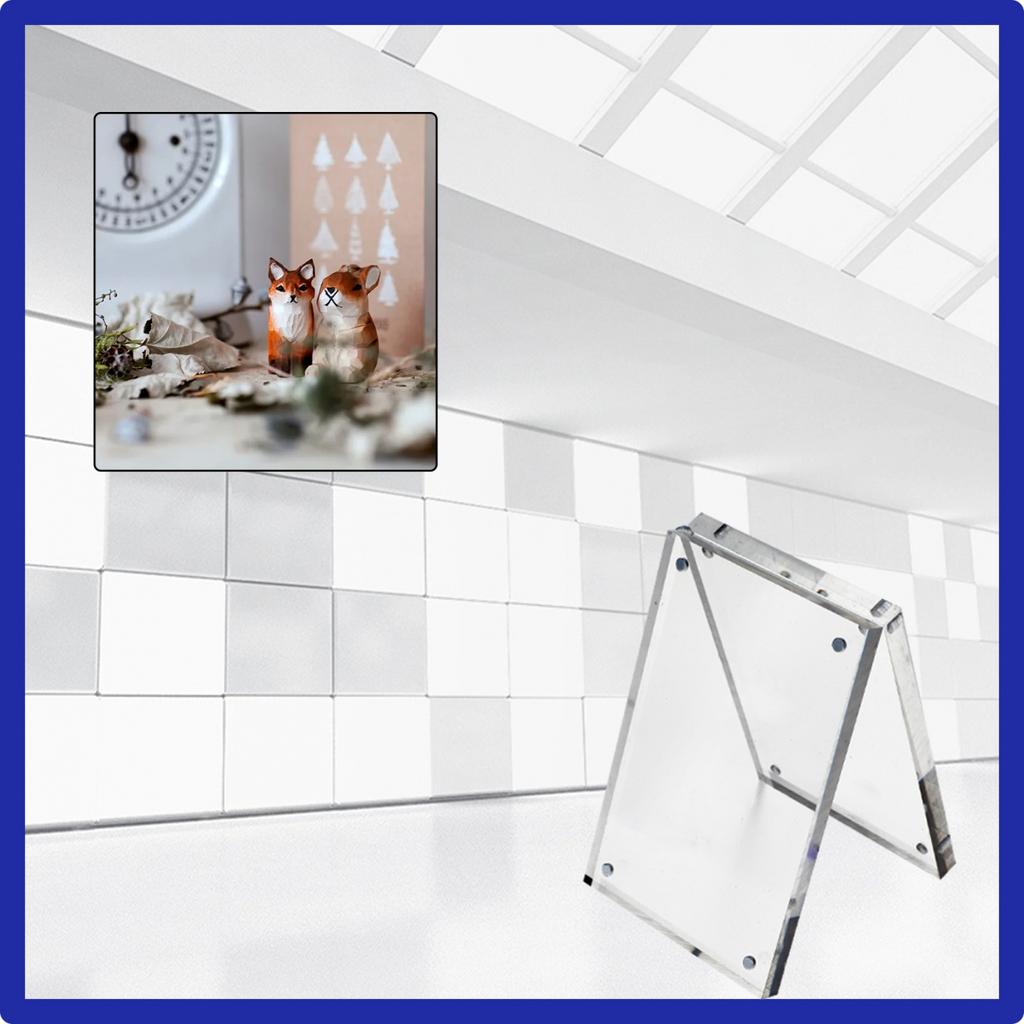 Photo Frame Rectangle Replacement Spare 10+10mm Thick