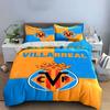 "Villarreal CVF Bedding Set" Bedding Duvet Cover Set Duvet Cover Pillowcases  (1 * Duvet Cover 2 * Pillowcases, without duvet insert)