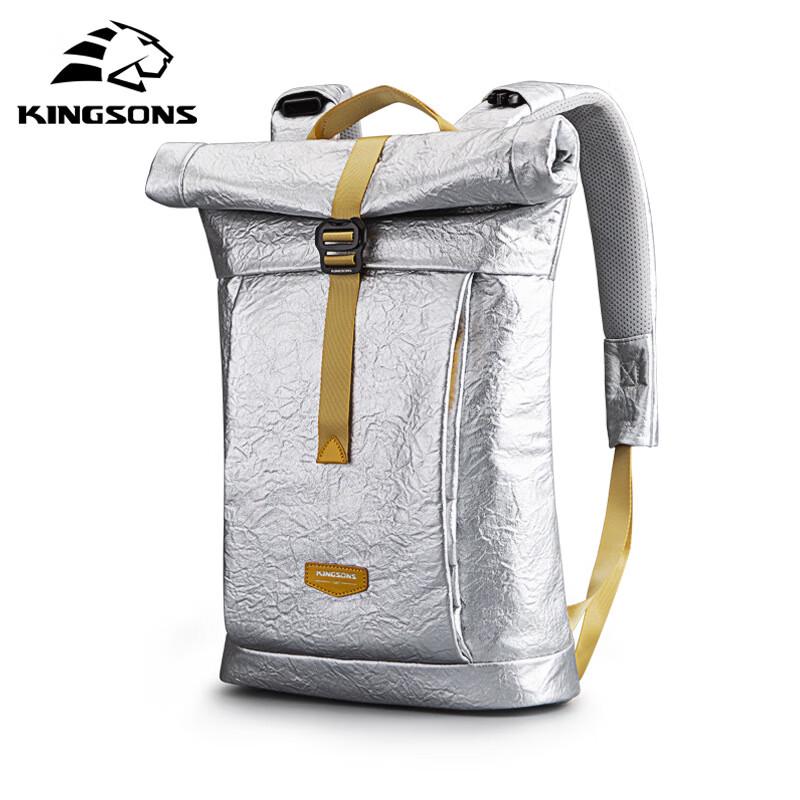 Jinshengs Retro Splash-Proof Laptop Backpack