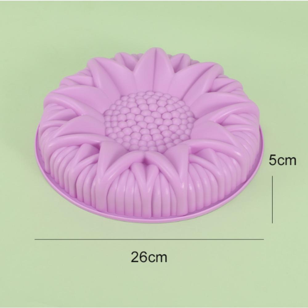 Big Silicone Cake Mold Dessert Molds Large Sunflower Styling Pastry Moulds