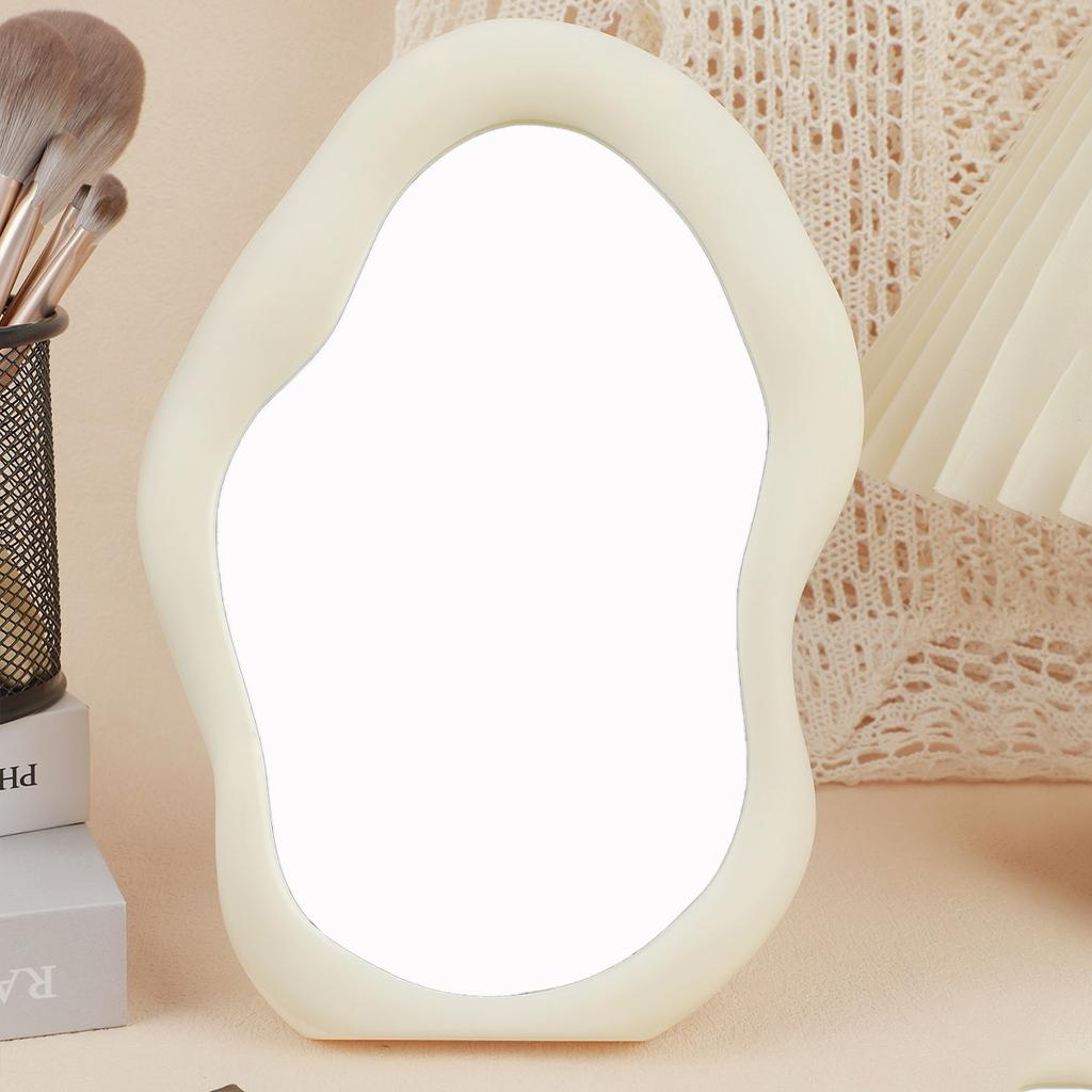 Makeup Mirror Room Decoration Desk Accessorie Mirror Decoration Bedroom Decorative Mirrors Tabletop Mirror Home Aesthetic Decor
