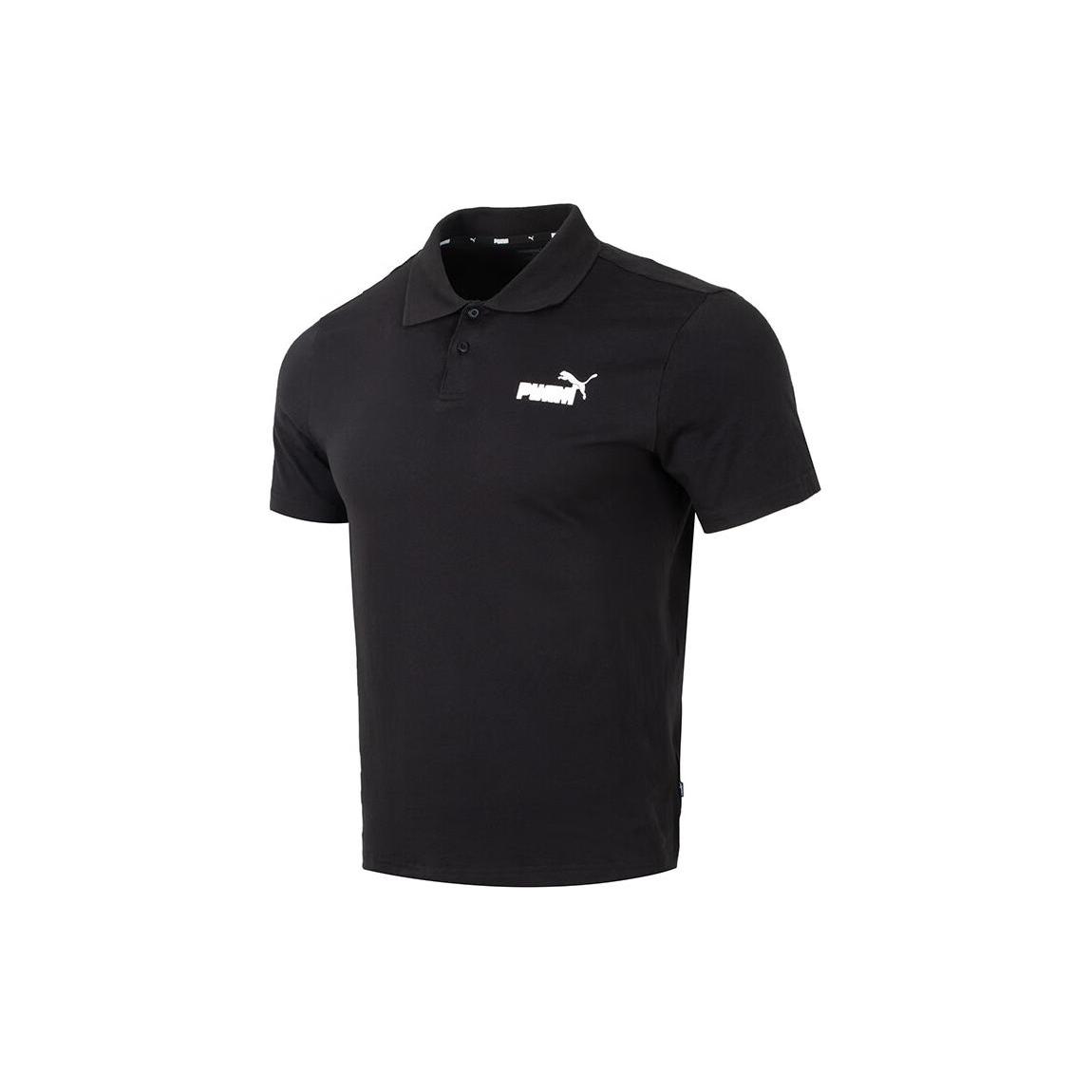 

New PUMA Garden Pique Polo Shirts Men s Black 685645-01 M