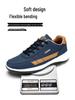 Cross-Border Plus Size Autumn & Winter Men's Leather Casual Sports Shoes - Stylish, Trendy, Lightweight Outdoor Running Sneakers