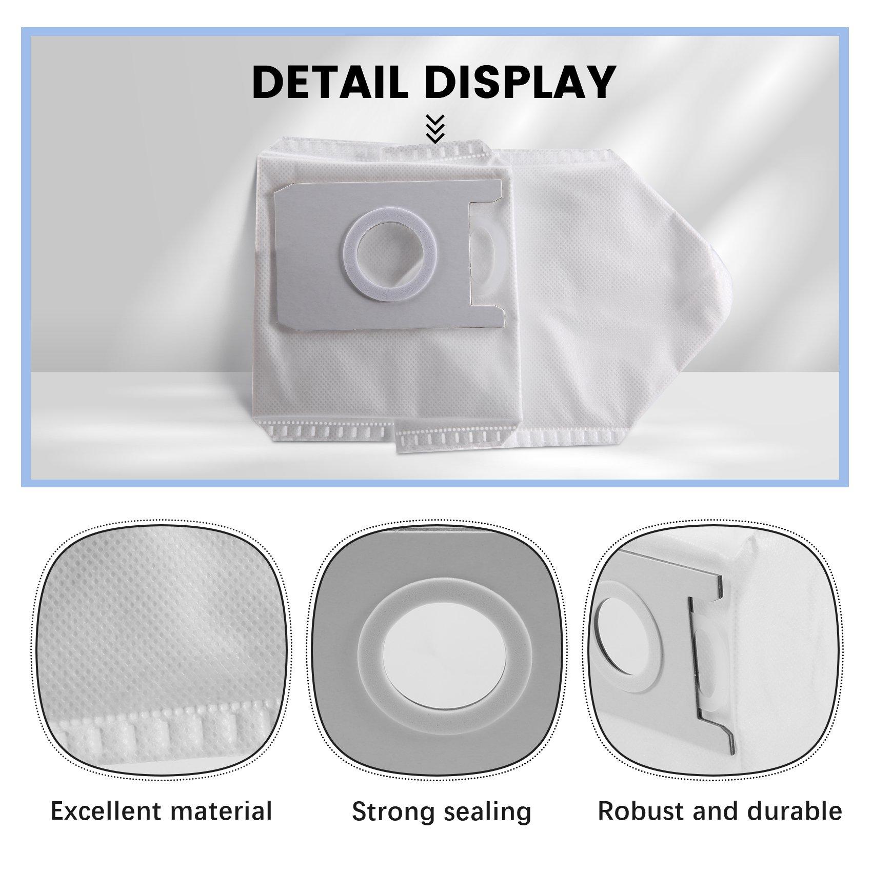A58Z Accessories Dust Bags For Conga 2290 Robotic Vacuum Cleaner Dust Filter Paper Bag Dust Bags Replacement