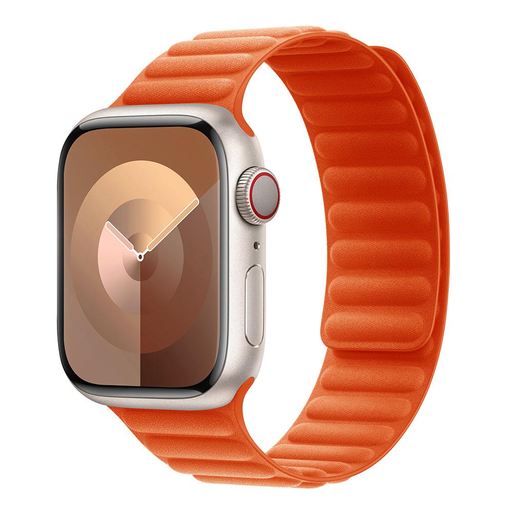 Magnetic Strap For Apple Watch Bands 45mm 38mm 49mm 40mm 42mm 41mm Silicone Sport Bracelet iWatch Series ultra 9 6 5 7 8 se 44mm