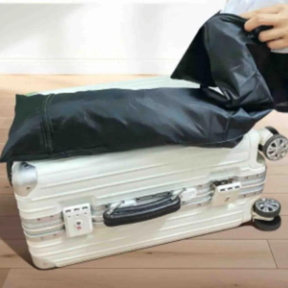 Carry Portable Fillable Travel Neck Pillow Lycra Fabric Pillowcase Storage Bag Travel Bag Pillow