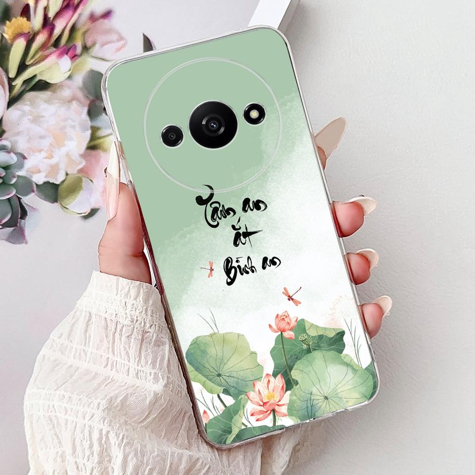 Für Xiaomi Redmi A3 A3x A4 Hülle RedmiA3 Pro Stilvolles Bemaltes Cover Weiche Dünne Handyhülle Für Xiaomi Redmi A3 Pro A3x RedmiA4 Schale